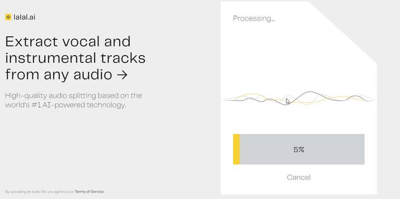 LALAL.AI Makes Separating Vocals and Instruments Easy