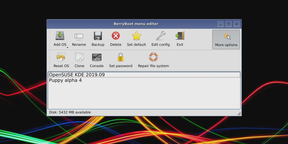 Os selector