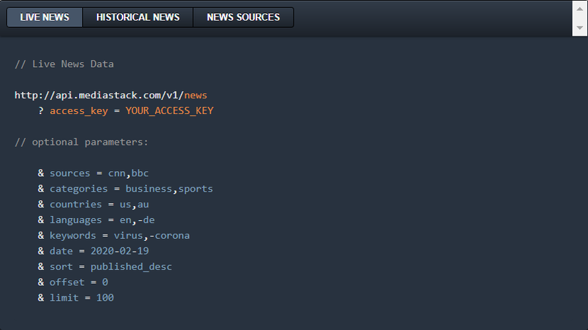 Want to Add News Headlines to Your Website or App? You need Mediastack API