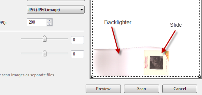 Scan Slides Using Printer How to Scan Old Slides With a Flatbed Scanner