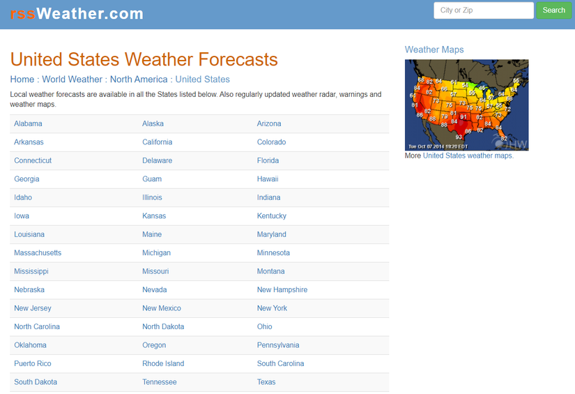 The 7 Best RSS Feeds for Weather Updates