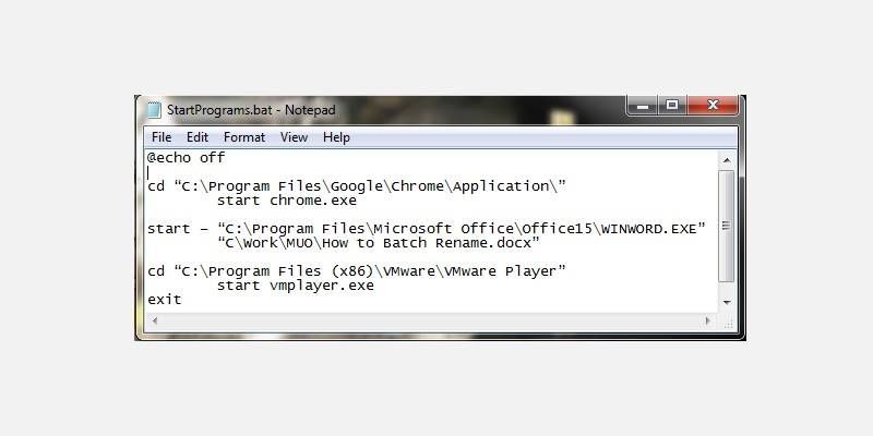 How to Use Windows Batch File Commands to Automate Repetitive Tasks