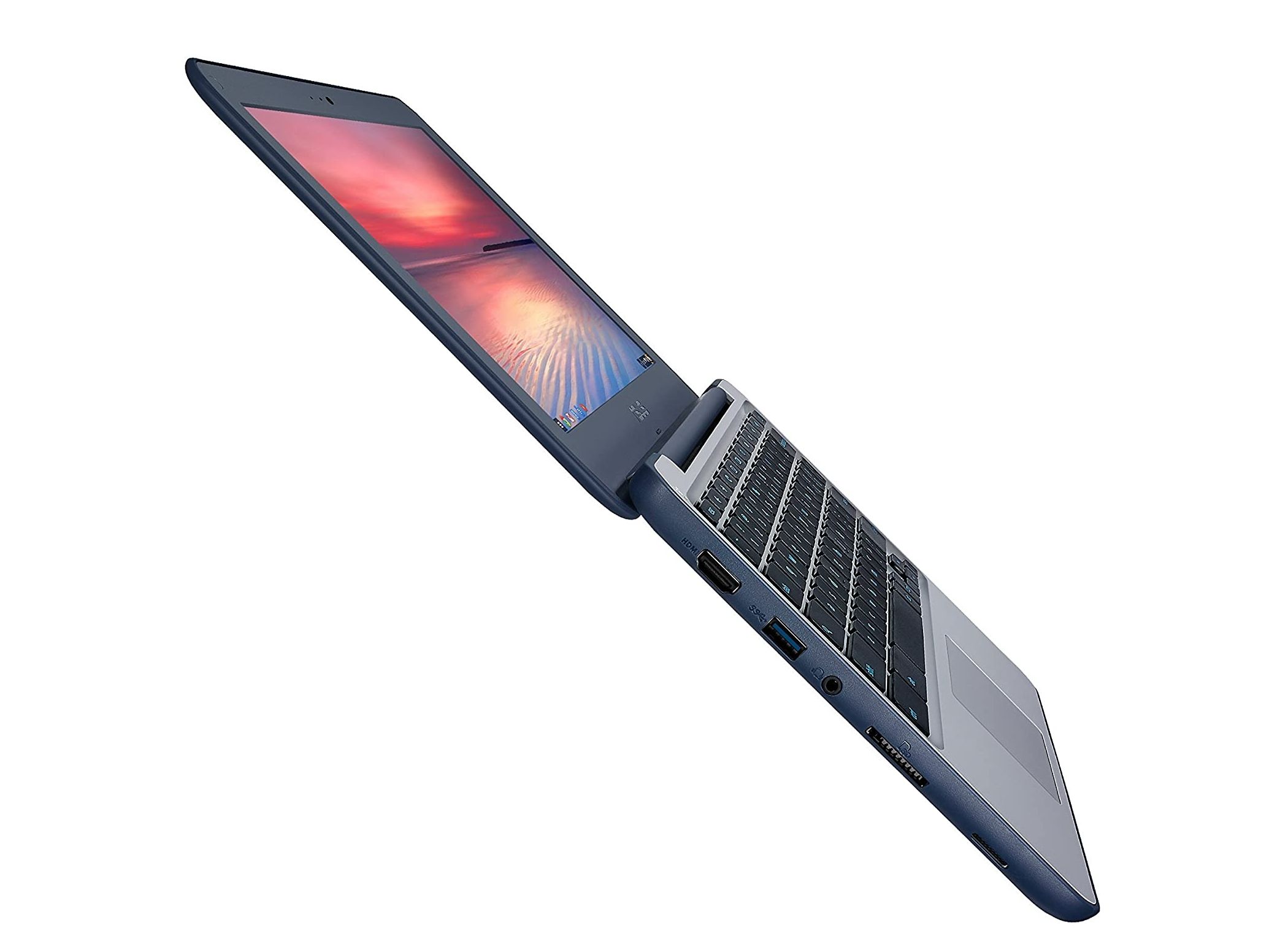 ASUS Chromebook C202SA-YS02 flat hinge