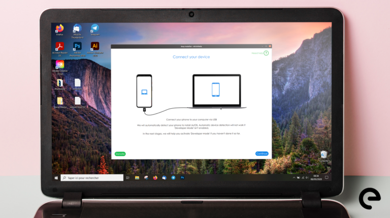 Easy installer for Windows screenshot