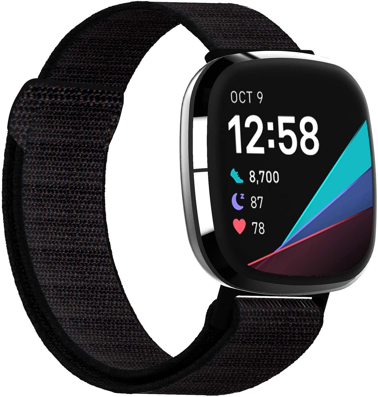 Omee nylon fitbit versa 3 band