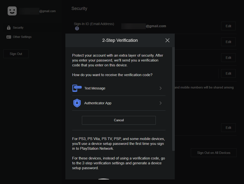How to Set Up Two-Step Verification on Your PlayStation Account