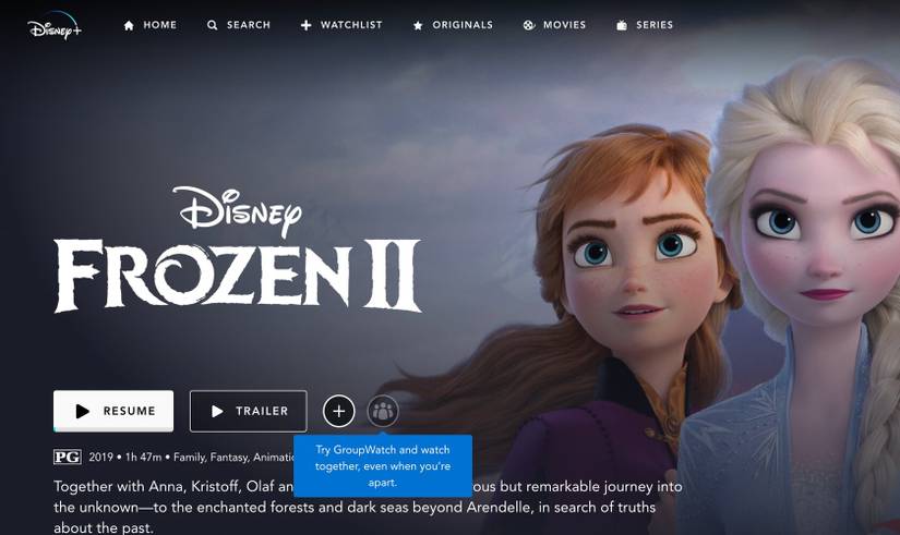 How to Host Disney+ Watch Parties Using GroupWatch