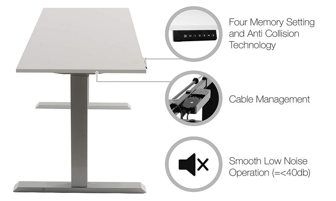 TechOrbits Standing Desk features