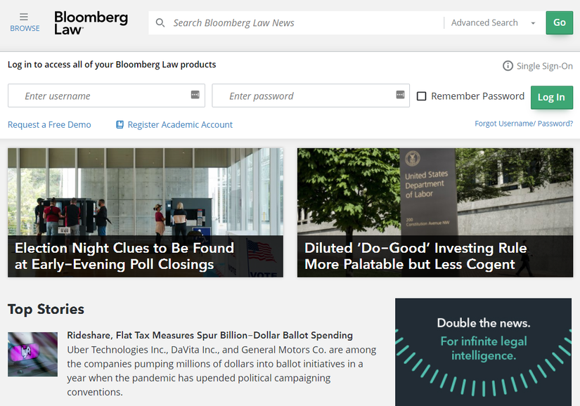Bloomberg Law Data Api The 10 Best Websites for Law Students