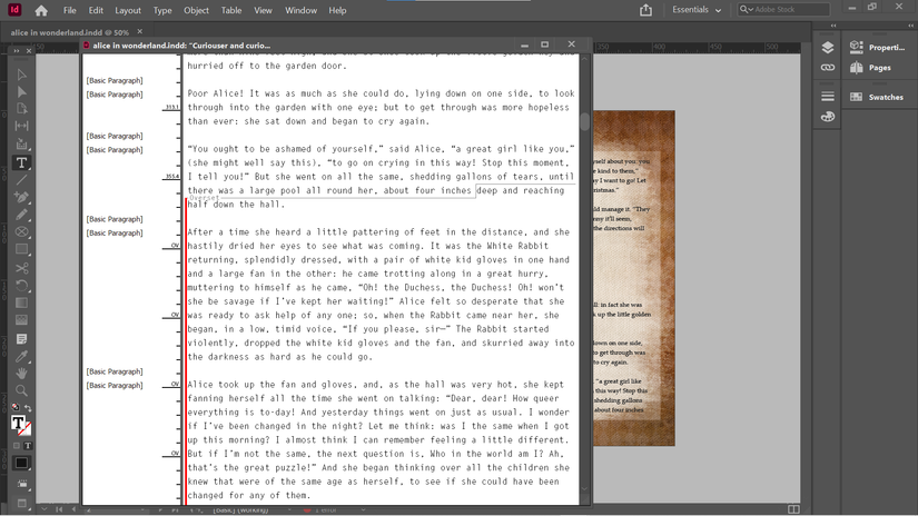 How to Use the Adobe InDesign Story Editor