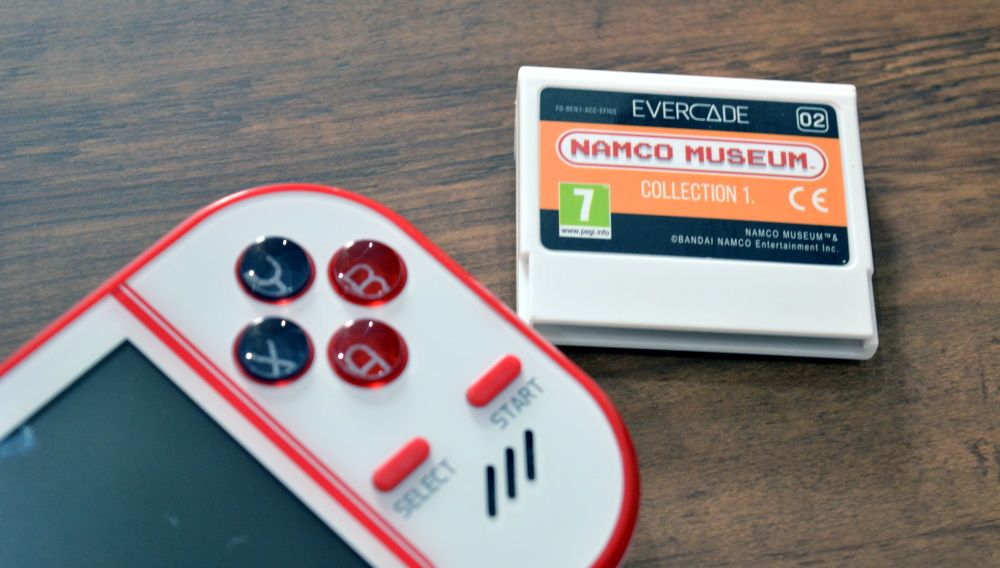 Evercade console and cartridge