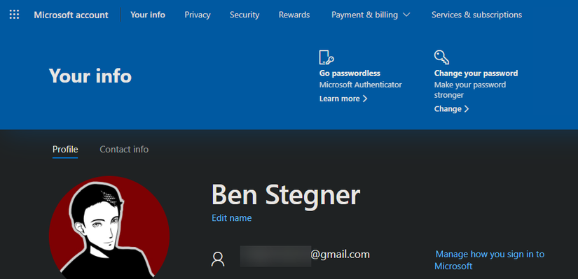How to Change the Login Email Address for Windows 10 Microsoft Accounts