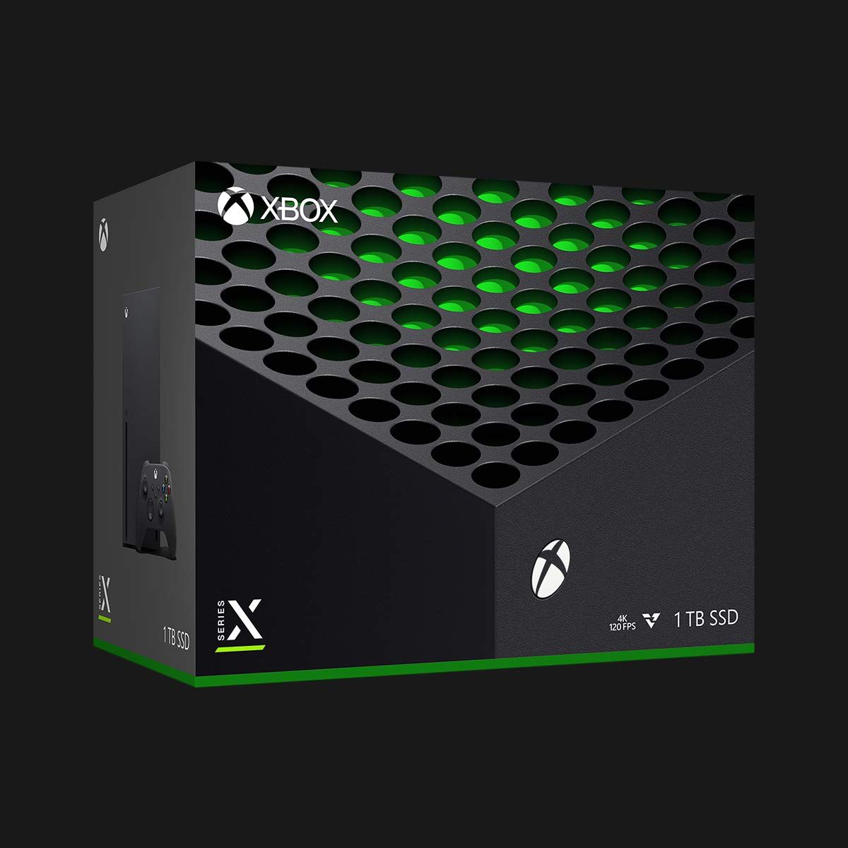 Xbox Series X console box