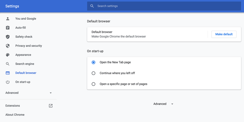 How to Make Chrome Your Default Browser