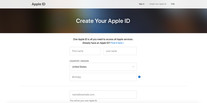 How to Create a New Apple ID Account on Any Device