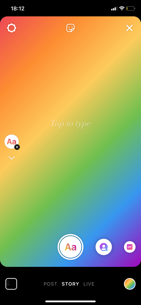 How to Change the Background Color on an Instagram Story