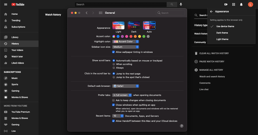How to Enable Dark Mode on YouTube