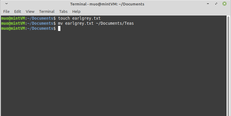 Mv Terminal How to Move Linux Files With the Mv Command