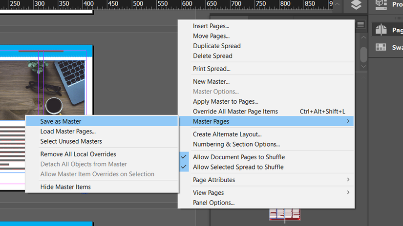 How to Use Adobe InDesign Master Pages to Streamline Your Workflow