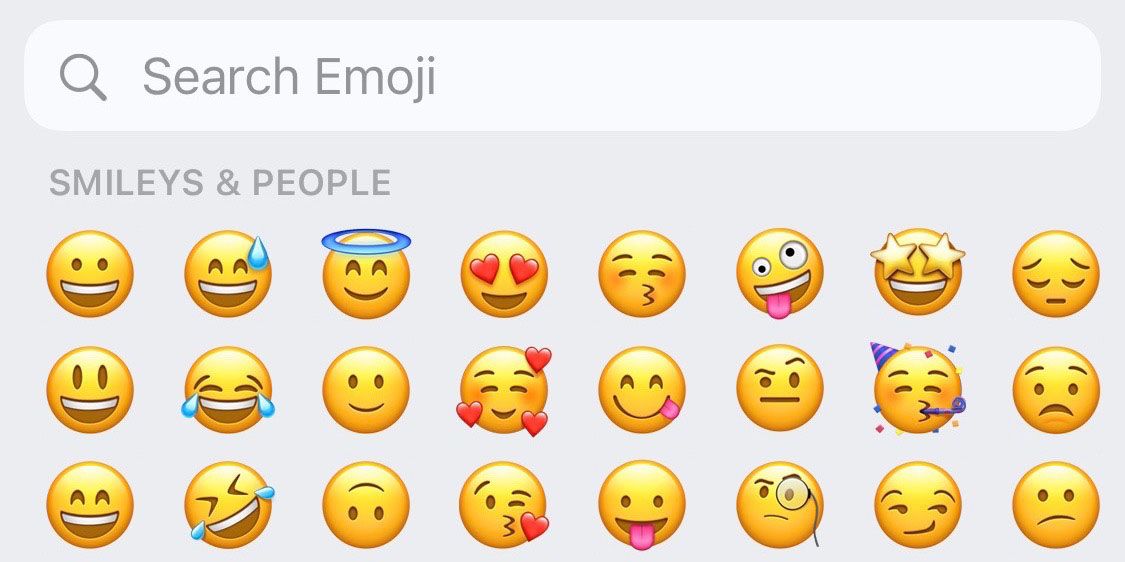 Emoji search. Useful Emoji.