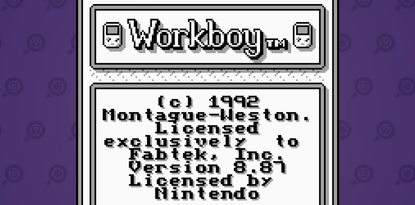 Workboy Video Game Historian Unearths Nintendo WorkBoy