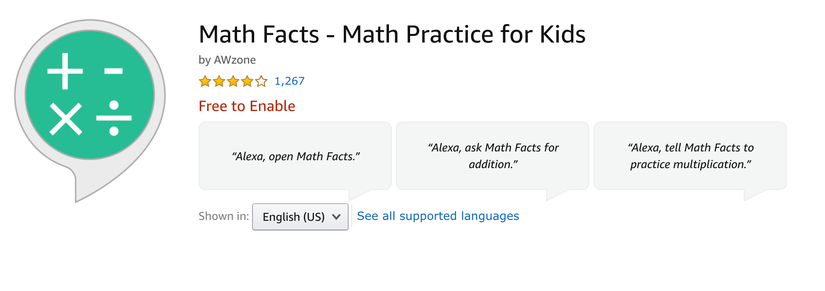 Alexa Fpr Math The Top 10 Alexa Skills for Students Learning at Home