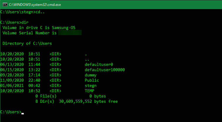 Windows Command Line Directory File System Navigator Program A Beginner's Guide to the Windows Command Prompt