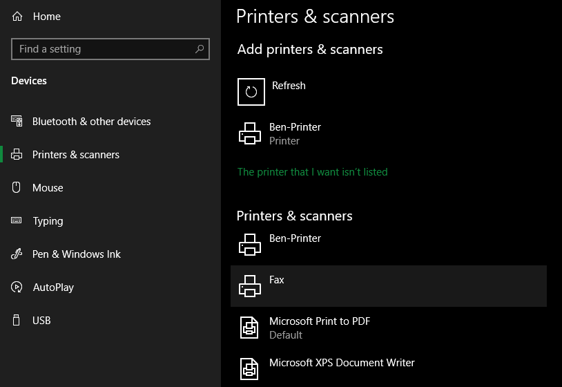 How to Set the Default Printer in Windows 10