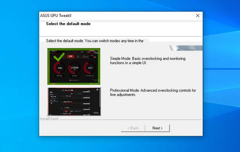 How to Overclock a GPU in Windows 10 Using ASUS GPU Tweak II