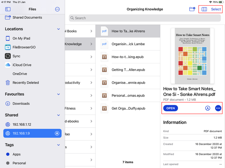 How to Use an iPad to Access Windows or Mac Files With a Server Message ...