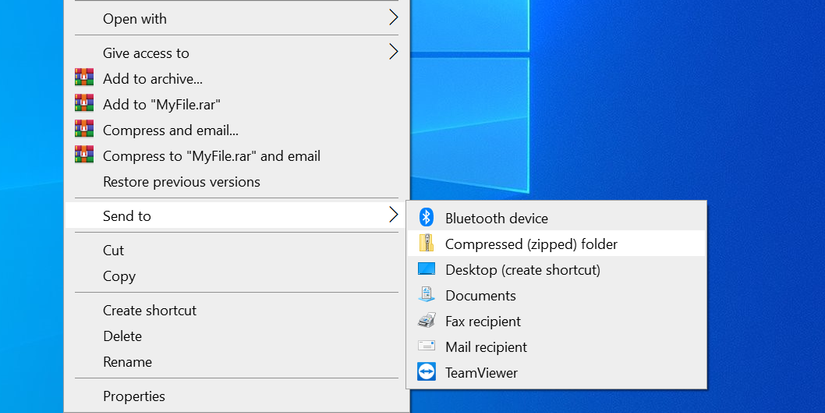 Windows Create Zip File 6 Easy Ways to Create a ZIP File on Windows 10