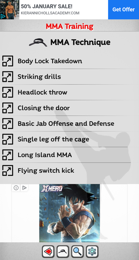 Mma App Layout Examples The 6 Best Android Apps for Learning Martial Arts