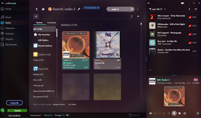 Stream Great Music and TV to Your PC or Phone With Audials