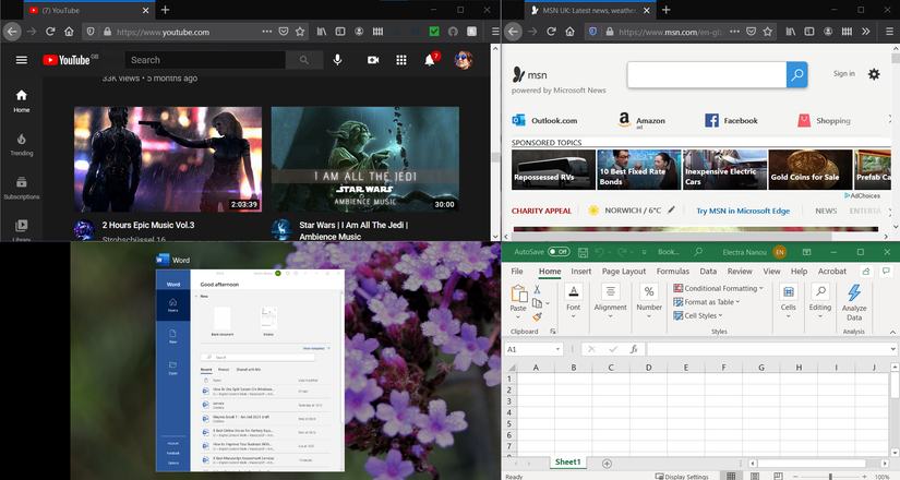 How to Use Split Screen in Windows 10