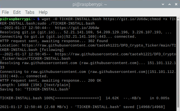 Build a Cryptocurrency Price Ticker Using a Raspberry Pi