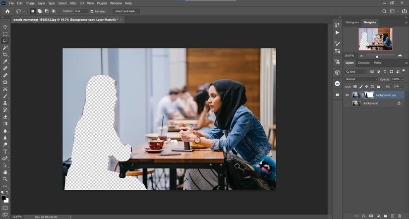 How to Make a Background Transparent in Photoshop