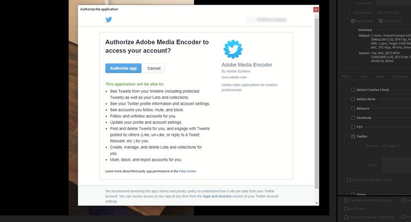 How to Upload Your Videos to Social Media Using Adobe Media Encoder