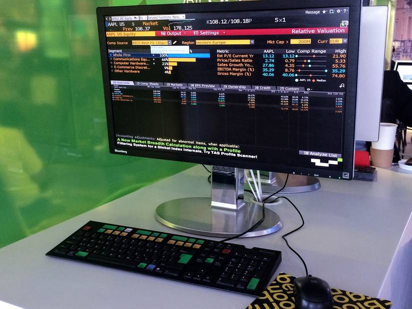 Bloomberg Computer Vector Image What Is The Bloomberg Terminal And What Makes It So Powerful?