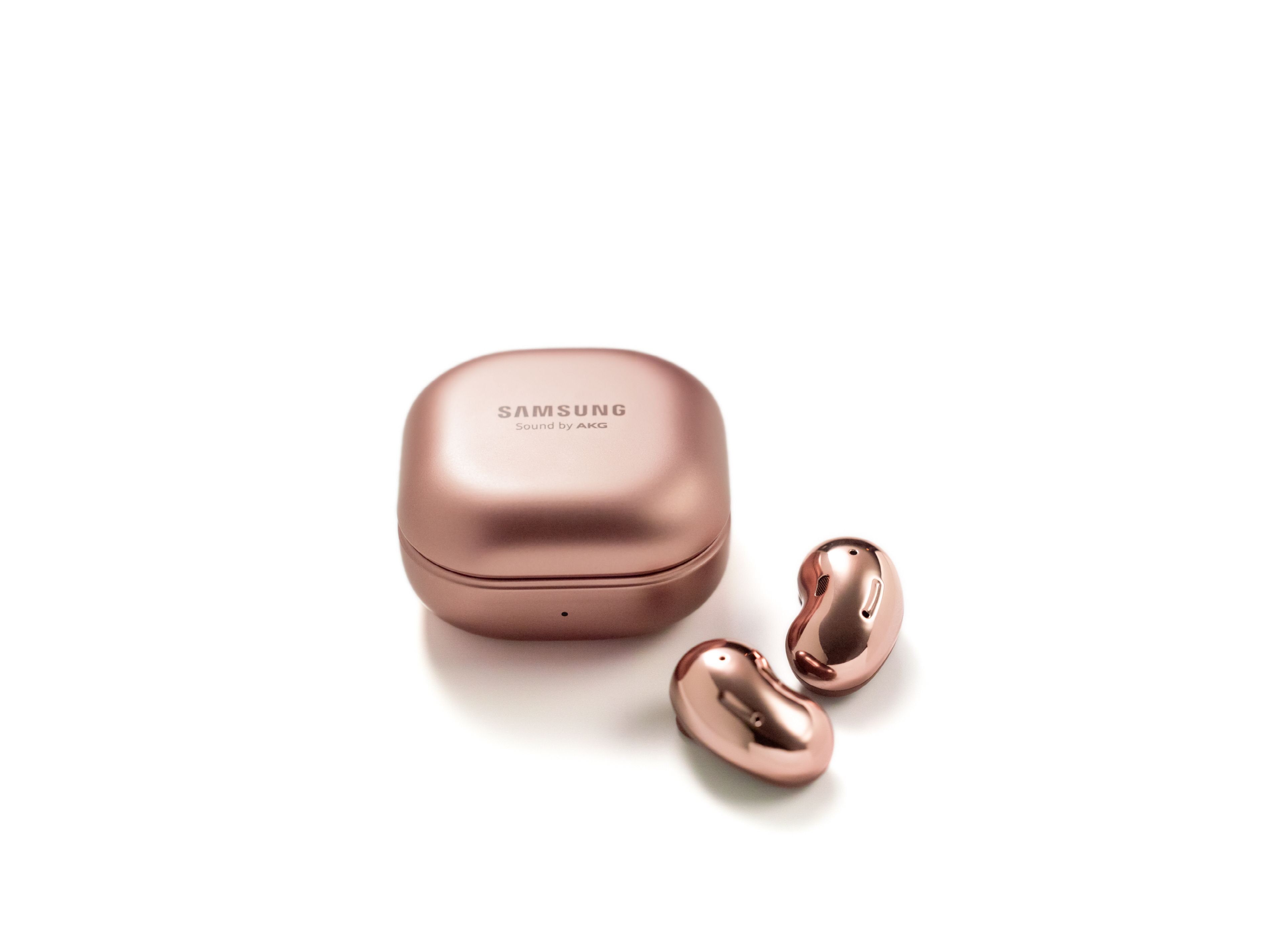 Mystic Bronze Galaxy Buds Live and Case