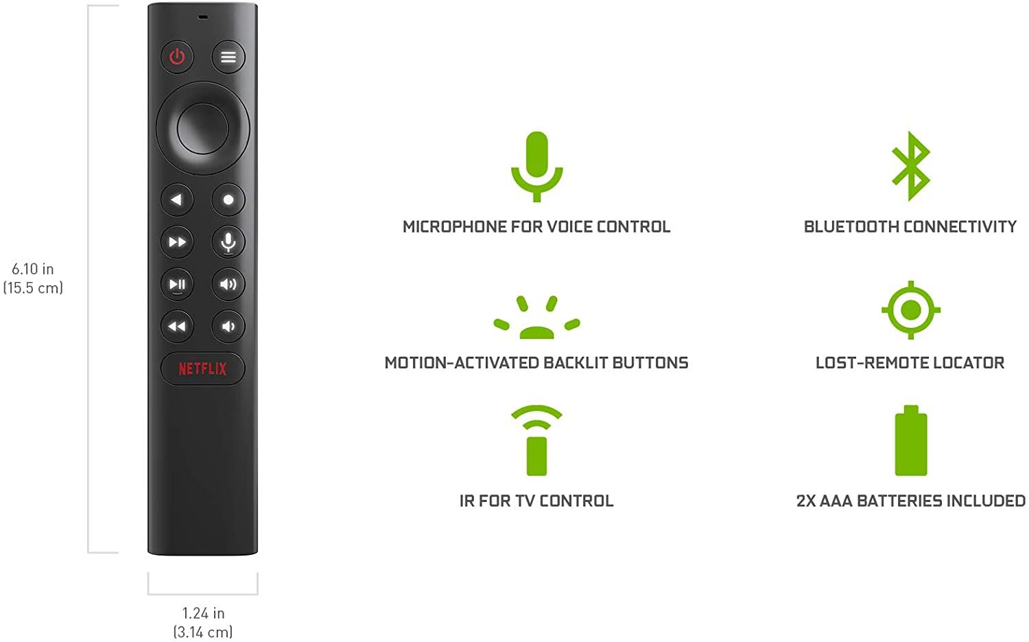 NVIDIA SHIELD Android TV 4K remote