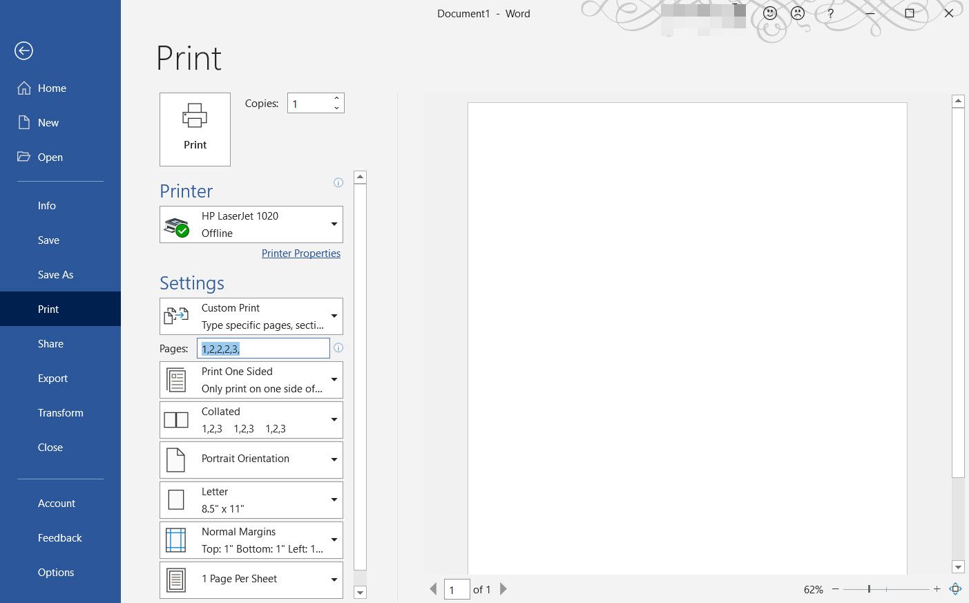 Click print. Click print