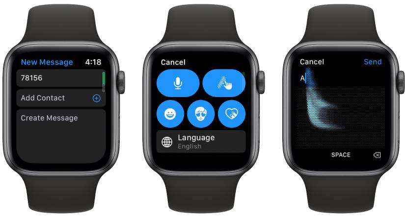 How to Write Short Messages on Your Apple Watch With Scribble