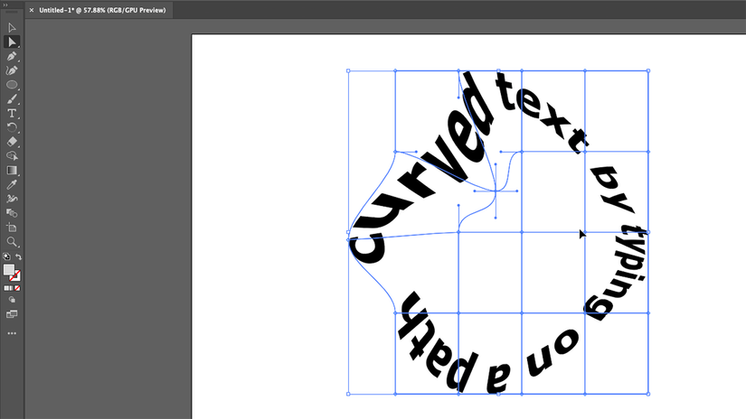 Array Illustrator Text How to Curve Text in Adobe Illustrator: 4 Ways