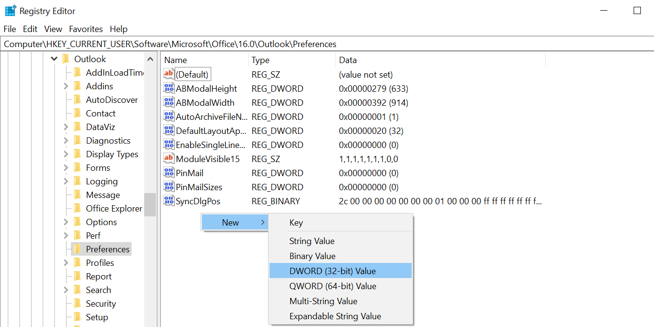 Displayname field missing