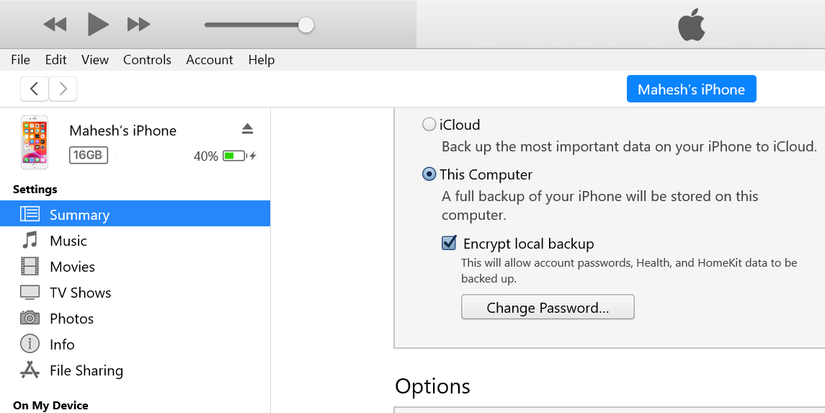 Encrypt Local Backup How to Encrypt Your iPhone or iPad Backup