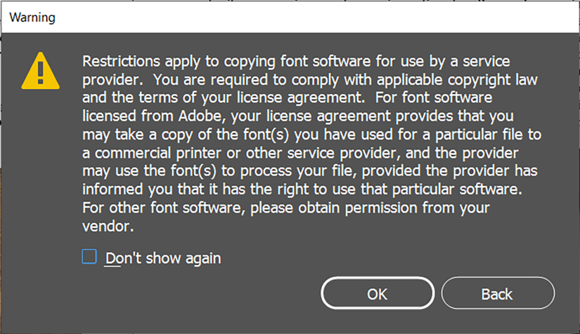 Anti Copyright Indesign How to Package Files in Adobe InDesign
