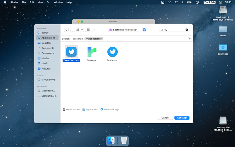 Control Your macOS App Habits With Quitter