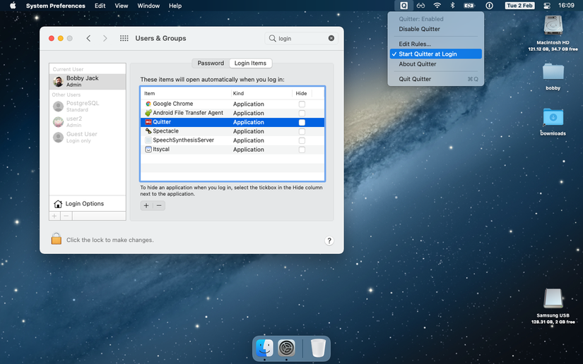 Control Your macOS App Habits With Quitter