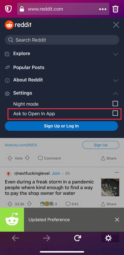How to Disable Reddit's Annoying 'Open in App' Pop-Up