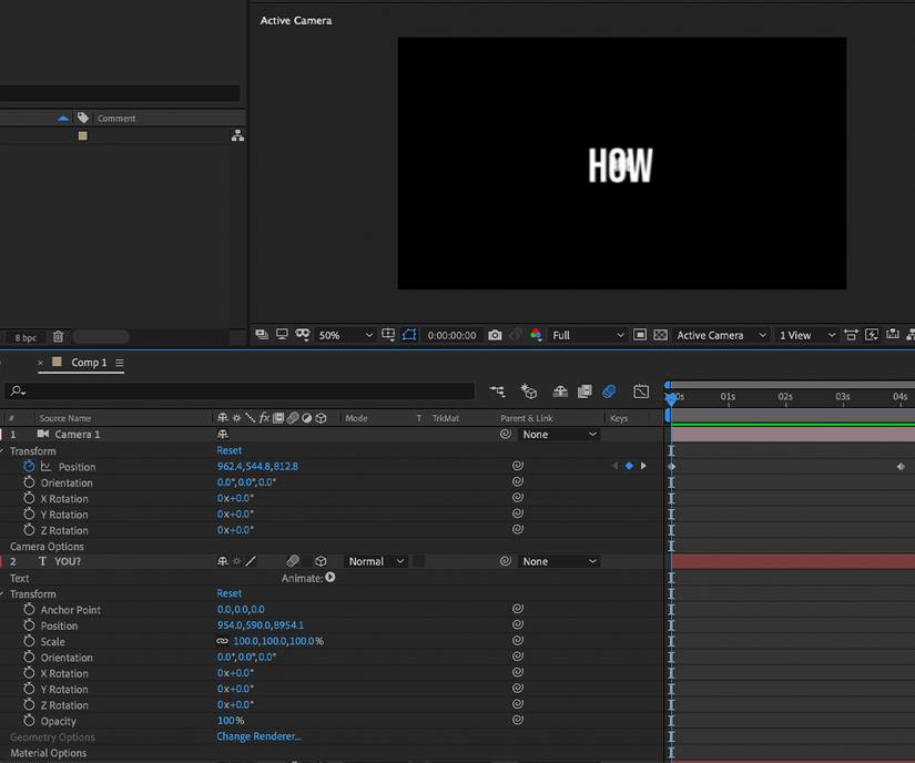 Enter the Third Dimension: Working With 3D Workflows in Adobe After Effects